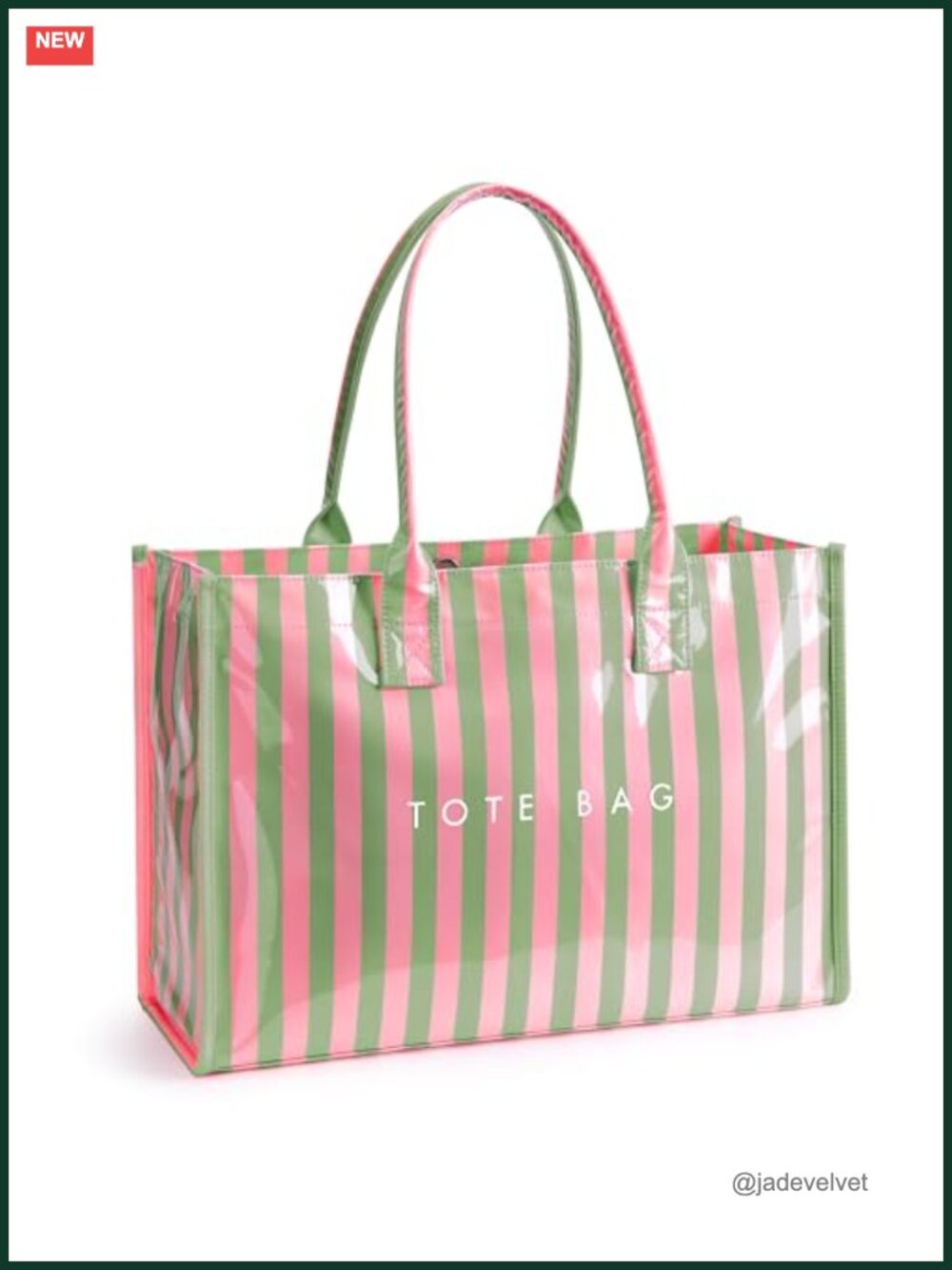 PVC Tote Bag Women Kraft Paper Work Handbags Purses Top Handle